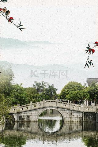 江南背景图,江南水乡风情掠影